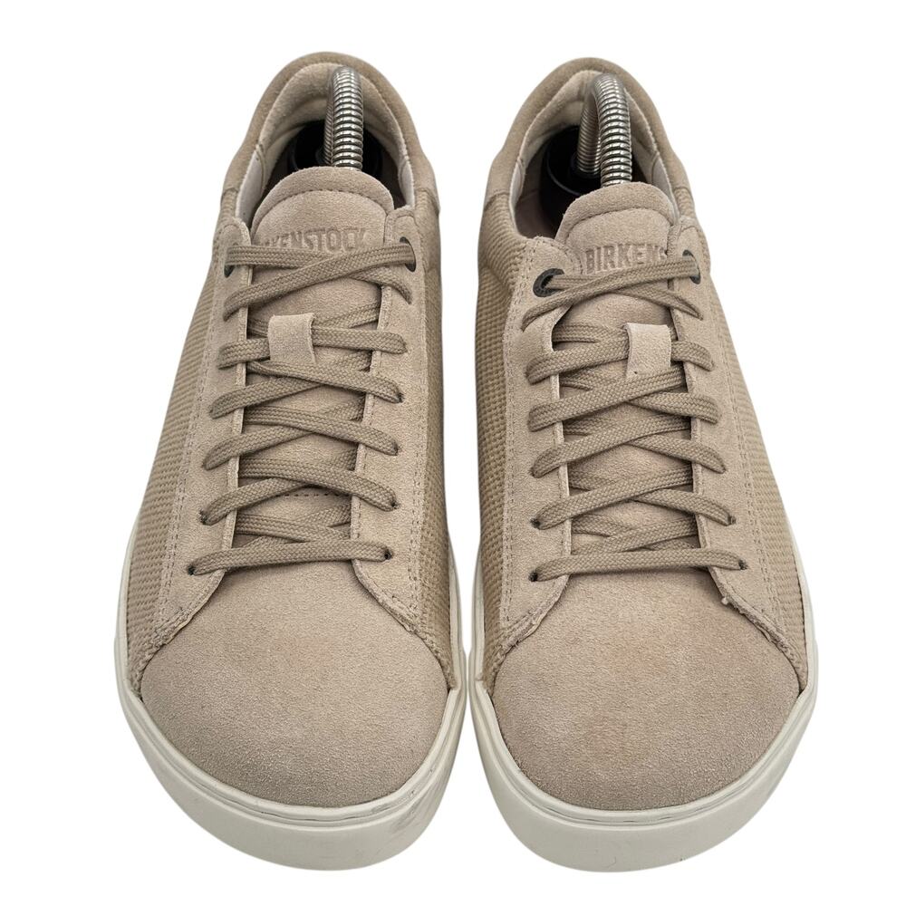 Birkenstock Sneaker Bend Low Canvas Suede 38 7 Women's Sandcastle Athletic Shoes - Picture 7 of 10